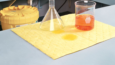 Chemical spell mat