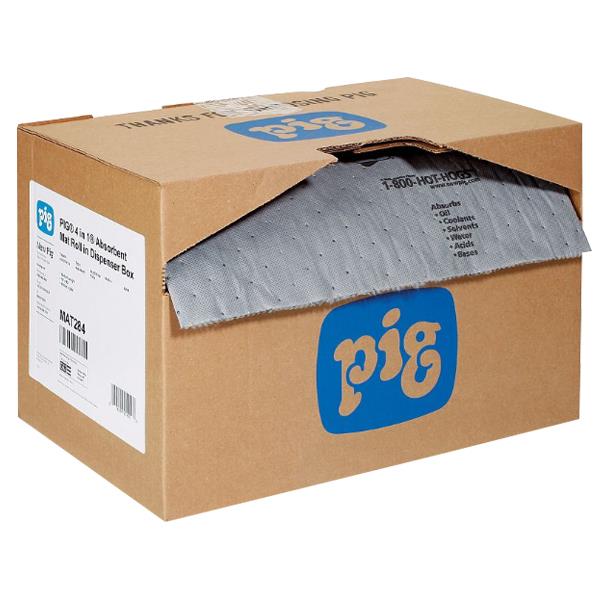 Box of oil absorbent pads