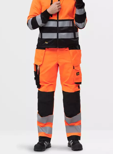 Shot of women's hi-vis work trousers.