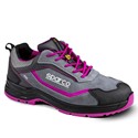Sparco INDY DANICA 7537 S3S SR FO LG ESD Safety Shoe Grey/Pink 40