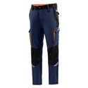 Sparco Tech 02417 Work Pants Navy/Orange L