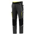 Sparco Tech 02417 Work Pants Grey/Yellow L