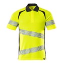 MASCOT ACCELERATE SAFE 19083 Hi-Vis Yellow/Navy Polo L