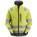 Snickers® AllroundWork 1230 Hi-Vis Class 2 Softshell Jacket Yellow/Grey L