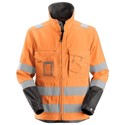 Snickers 1633 H-Vis Class 3 Jacket Orange/Muted Black L