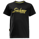 SNICKERS® 7510 Junior Logo T-Shirt Black 98/140
