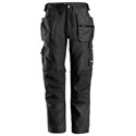 SNICKERS® 6224 AllRoundWork Canvas+ Stretch Trousers Black 52 W36 L32