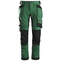 SNICKERS® 6241 AllroundWork, Stretch Trousers Holster Pocket Forest Green 100 W35 L30 