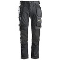 SNICKERS® 6241 AllroundWork, Stretch Trousers Holster Pocket Grey 52 W36 L32 