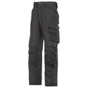 SNICKERS® 3314 Craftsmen  Canvas+ Trousers BLACK Size 100