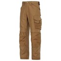 SNICKERS® 3314 Craftsmen  Canvas+ Trousers BROWN Size 100