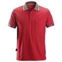 SNICKERS® 2724 AllroundWork, 37.5® Short Sleeve Polo Shirt Steel Red L