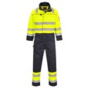 Portwest FR60 - Hi-Vis Multi-Norm Coverall Yellow/Navy L