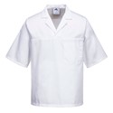 Portwest 2209 Bakers Short Sleeved Shirt White L