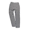 PORTWEST PANTS S068 CHEF PANTS CHESS BOARD LARGE