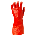 Ansell AlphaTec® 15-554 PVC Latex-Free Anti-Static Red Gloves 9