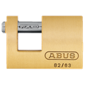 Abus Monoblock 82 Series Brass Shutterlock 63mm