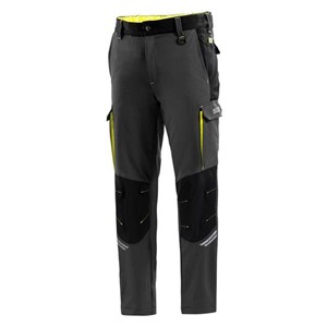 Sparco Tech 02417 Work Pants Grey/Yellow L