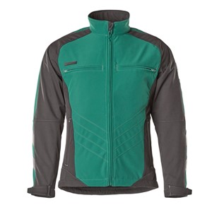 MASCOT® UNIQUE 12002 Dresden Water-Repellent Softshell Jacket Green L
