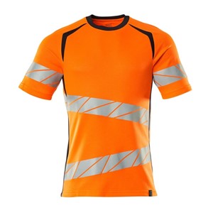 MASCOT ACCELERATE SAFE 19082 Hi-Vis Orange/Navy T-Shirt L