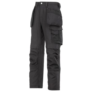 SNICKERS® 3214 Craftsmen Holster Pocket Trousers BLACK 52 W36 L32