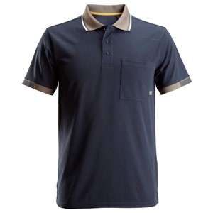 SNICKERS® 2724 AllroundWork, 37.5® Short Sleeve Polo Shirt Navy L