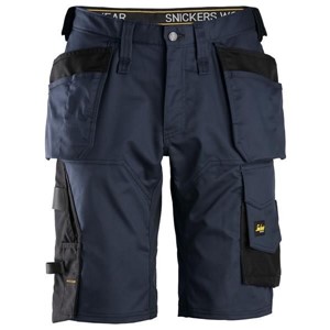 SNICKERS® 6151 AllroundWork Stretch Loose Fit Work Shorts Holster Pockets Dark Navy 52 (FREE SNICKERS CAP)