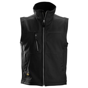 Snickers® 4511 Softshell Vest for profiling Black L