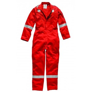 Dickies Firechief Boilersuit FR5060 Flame Retardant RED 50