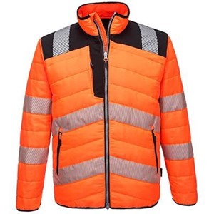 Portwest PW371 Hi-Vis Baffle Jacket Orange L